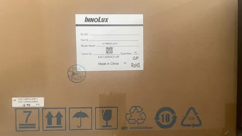 N156BGA-EA3 original carton label